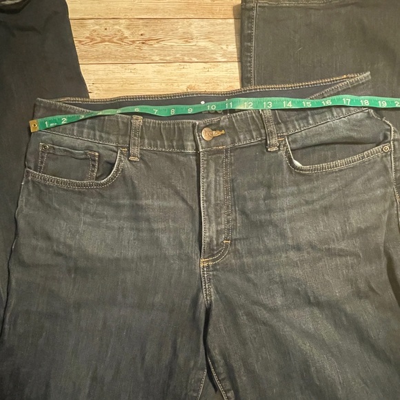Lee Dark Wash Bootcut Jeans, 16L - Picture 6 of 6